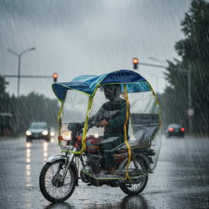 Closed crystal umbrella: